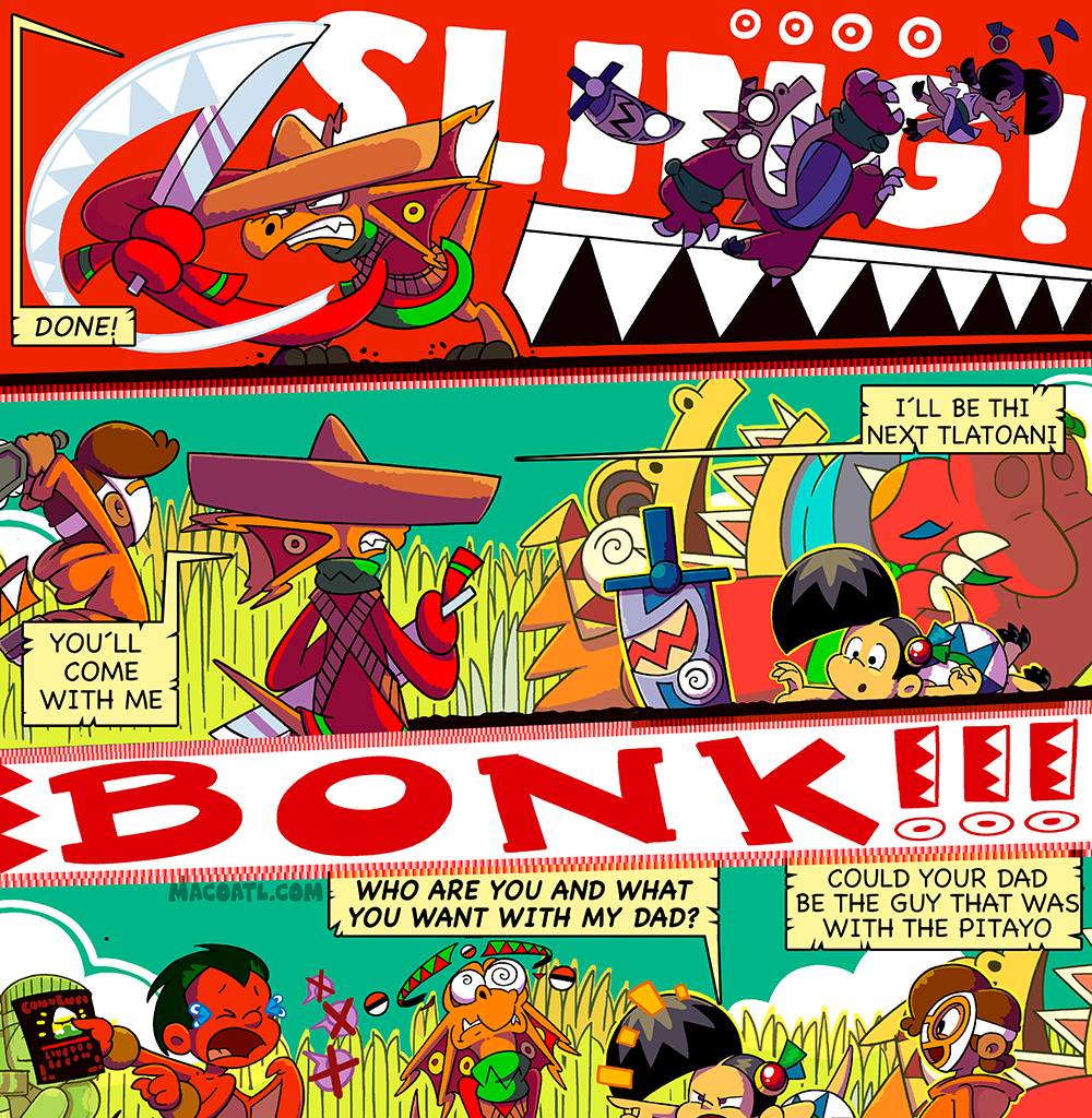 Macoatl - Episode 187, Page 1: The Pitayos 88